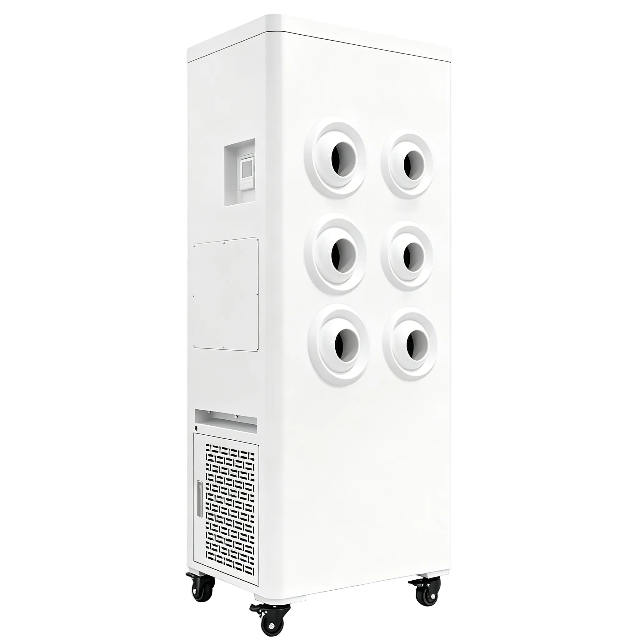 ZP-V9-6 White 31000 BTU Heavy-Duty Portable Air Conditioner | 6-Vent Commercial AC