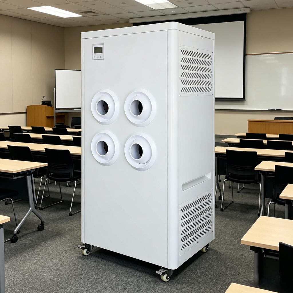 ZP-V9 Compact Industrial Air Conditioner | 31000 BTU 4 Vent Commercial AC
