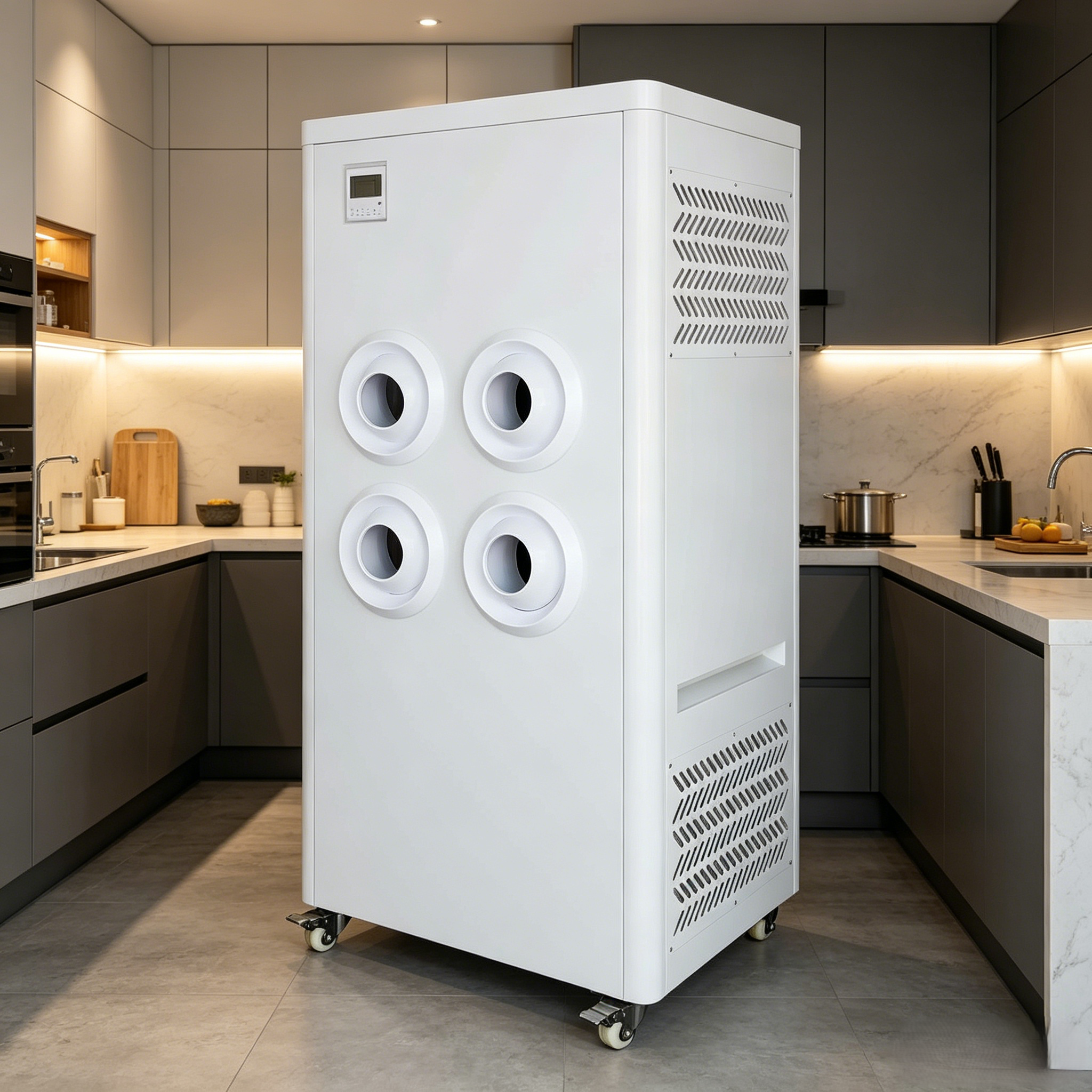 ZP-V9 Compact Industrial Air Conditioner | 31000 BTU 4 Vent Commercial AC