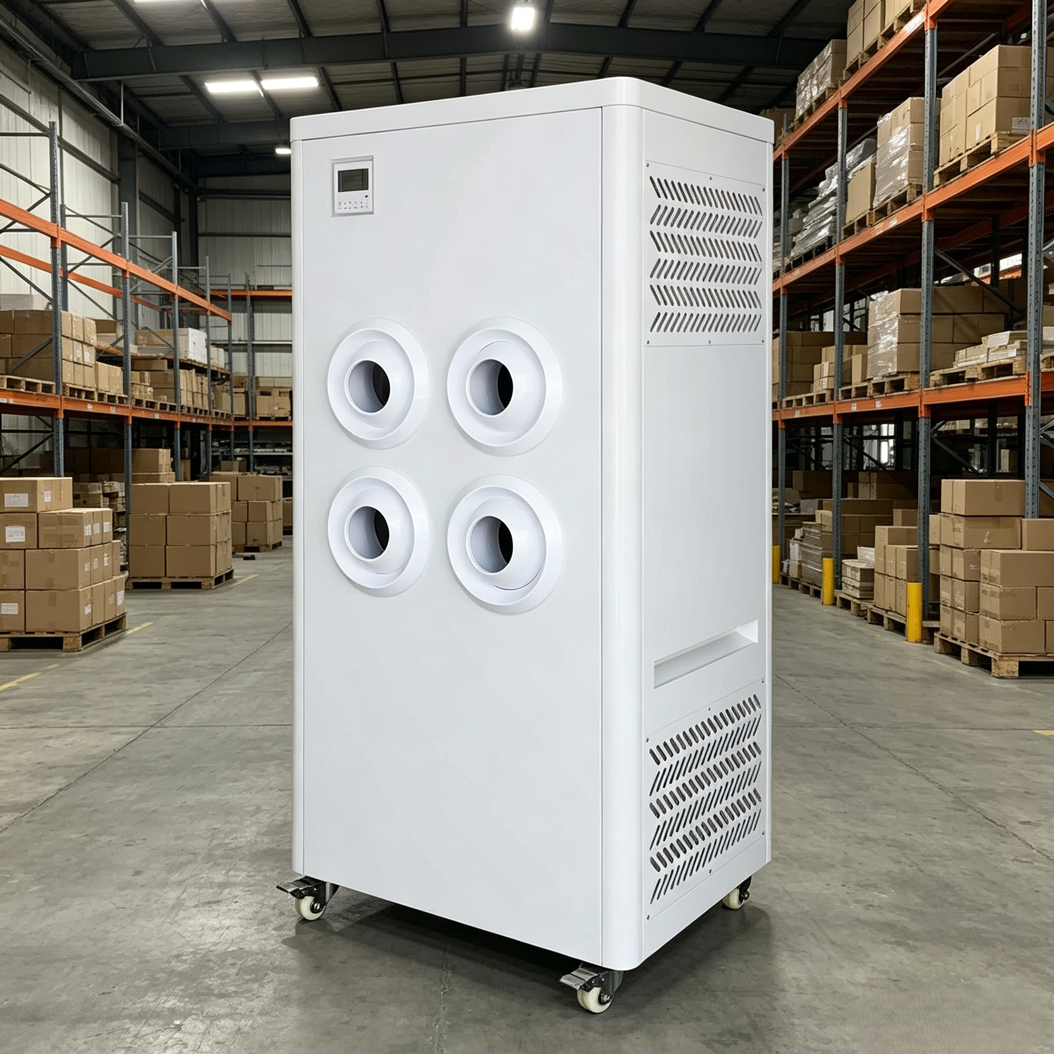 ZP-V9 Compact Industrial Air Conditioner | 31000 BTU 4 Vent Commercial AC