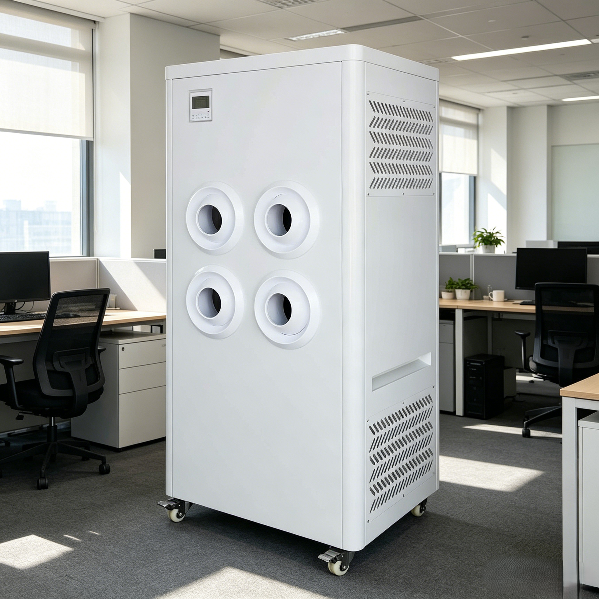 ZP-V9 Compact Industrial Air Conditioner | 31000 BTU 4 Vent Commercial AC