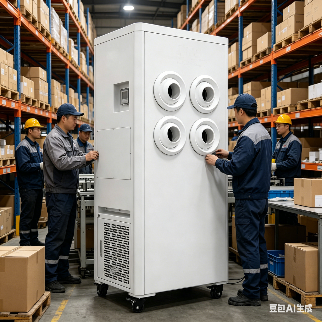 ZP-V9-4 31000 BTU White Portable Air Conditioner | 4-Vent AC