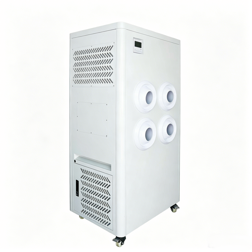 ZP-V9 Compact Industrial Air Conditioner | 31000 BTU 4 Vent Commercial AC