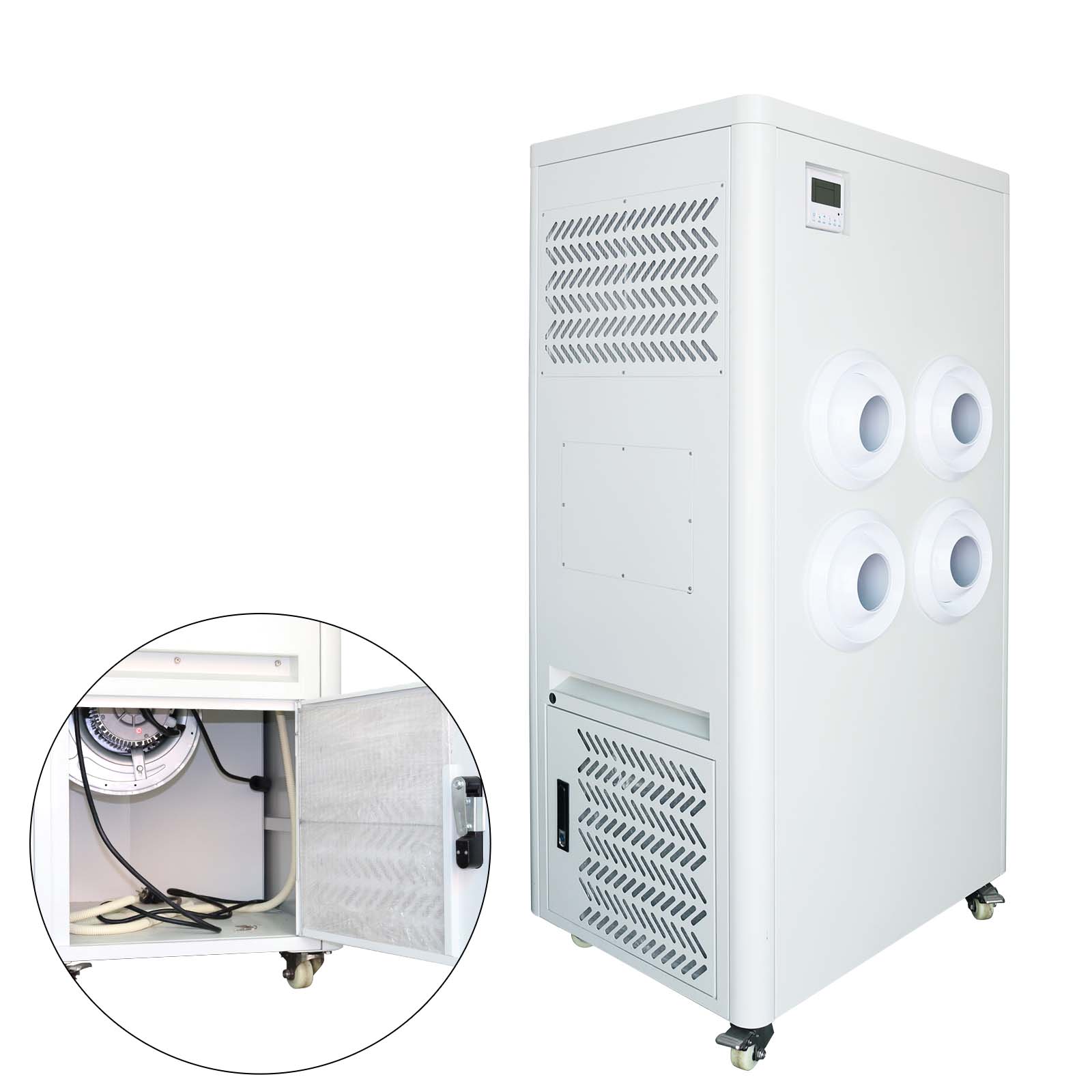 ZP-V9 Compact Industrial Air Conditioner | 31000 BTU 4 Vent Commercial AC
