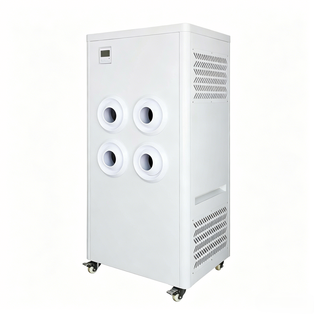 ZP-V9 Compact Industrial Air Conditioner | 31000 BTU 4 Vent Commercial AC
