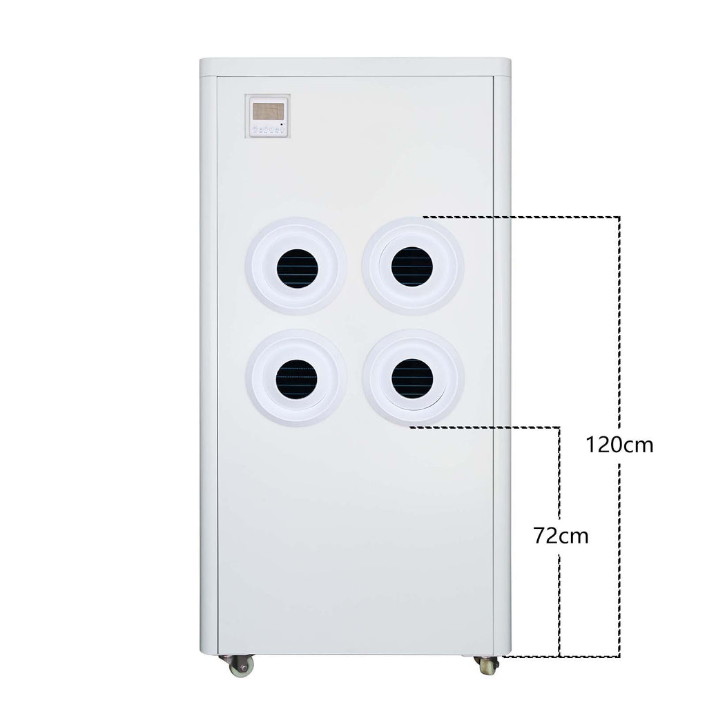 ZP-V9 Compact Industrial Air Conditioner | 31000 BTU 4 Vent Commercial AC