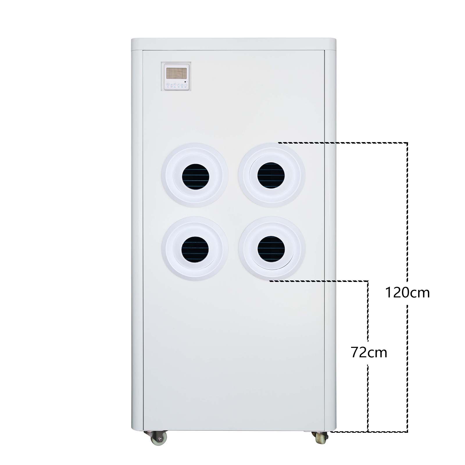 ZP-V9 Compact Industrial Air Conditioner | 31000 BTU 4 Vent Commercial AC