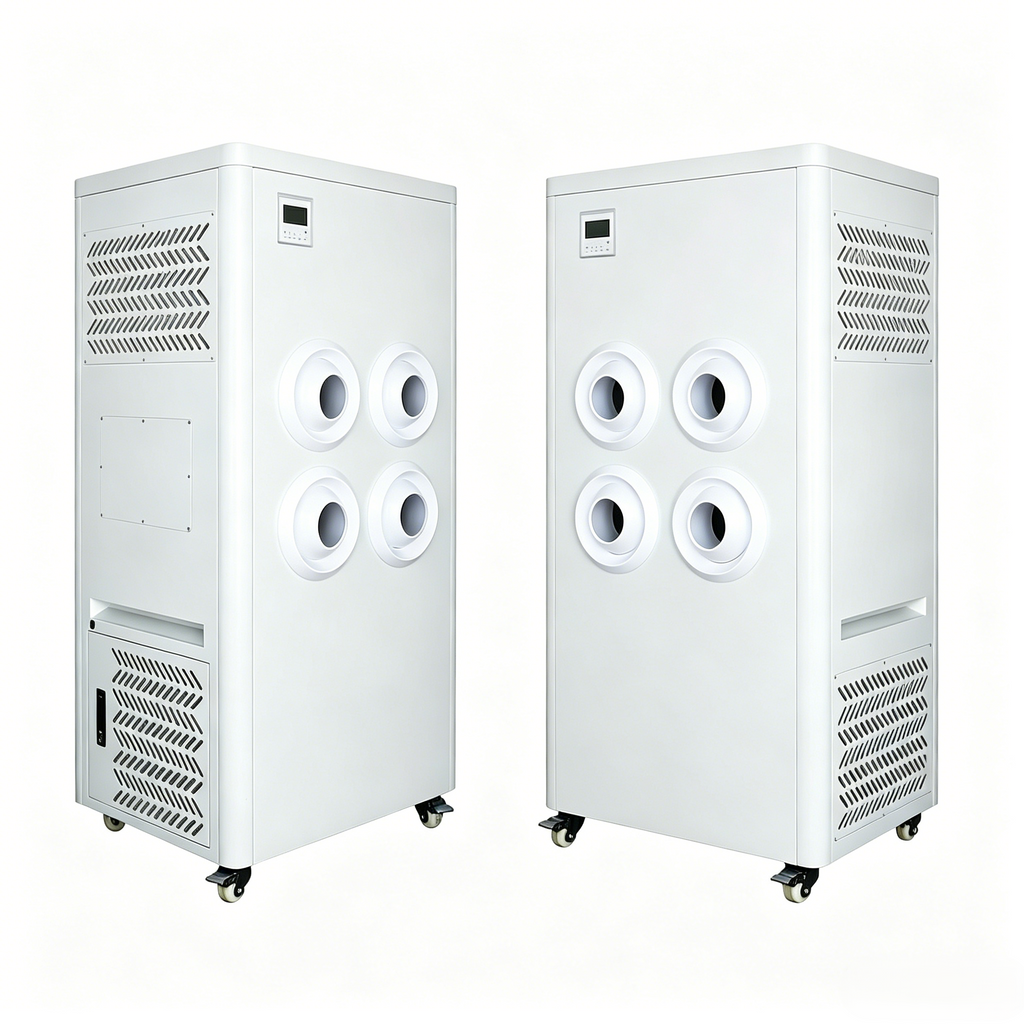 ZP-V9 Compact Industrial Air Conditioner | 31000 BTU 4 Vent Commercial AC