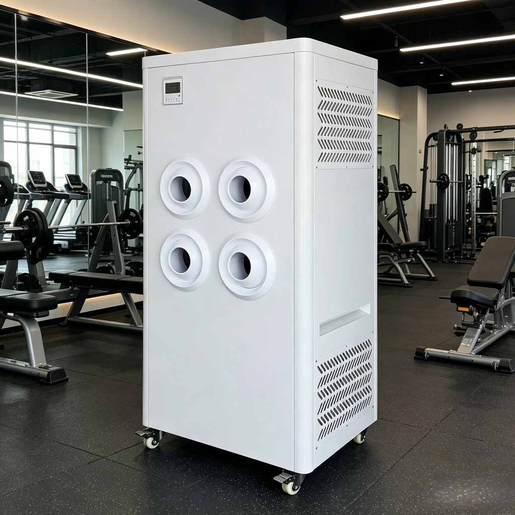 ZP-V9 Compact Industrial Air Conditioner | 31000 BTU 4 Vent Commercial AC