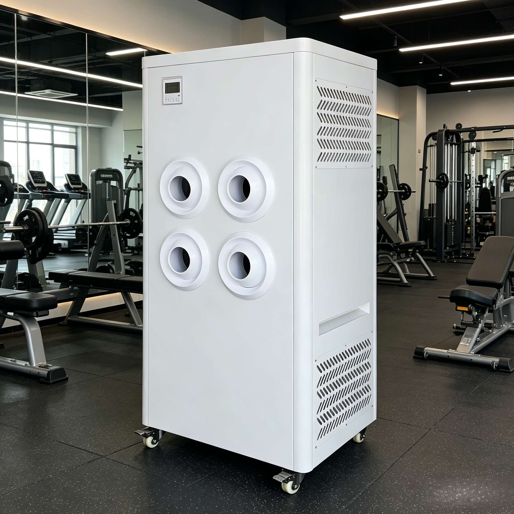 ZP-V9 Compact Industrial Air Conditioner | 31000 BTU 4 Vent Commercial AC