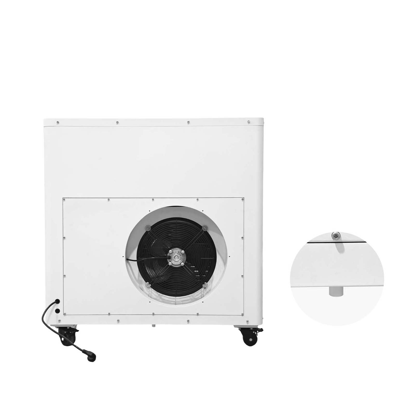 ZP-A9-2 White 18000 BTU Portable Air Conditioner and Heat Pump | 4 Vent Commercial AC