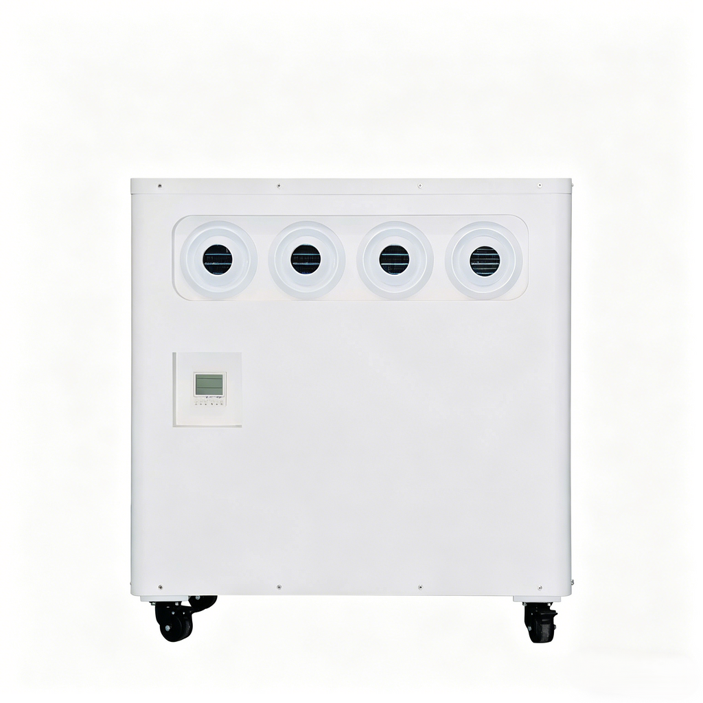 ZP-A9-2 White 18000 BTU Portable Air Conditioner and Heat Pump | 4 Vent Commercial AC