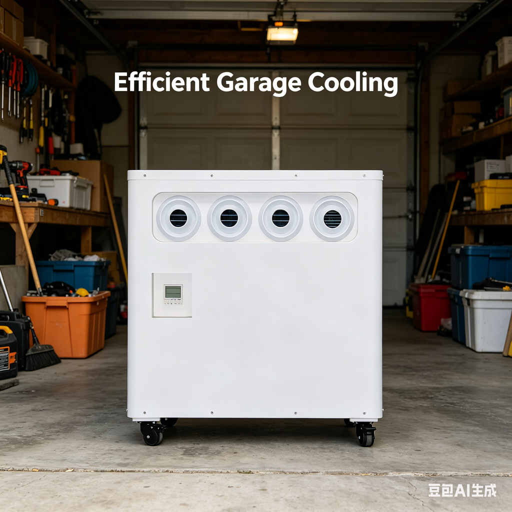 ZP-A9-2 White 18000 BTU Portable Air Conditioner and Heat Pump | 4 Vent Commercial AC