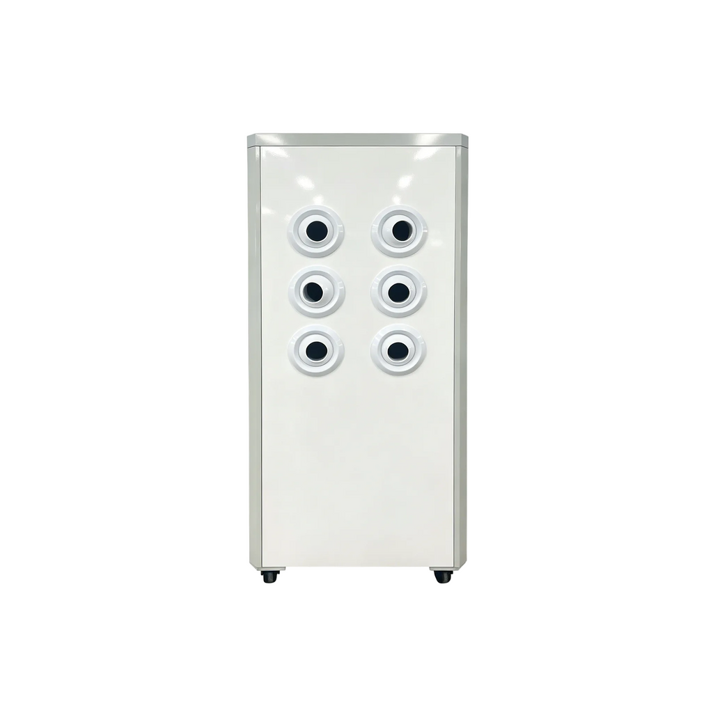 ZP-V9-6 31000 BTU Gray/White Portable Air Conditioner | 6-Vent Commercial AC