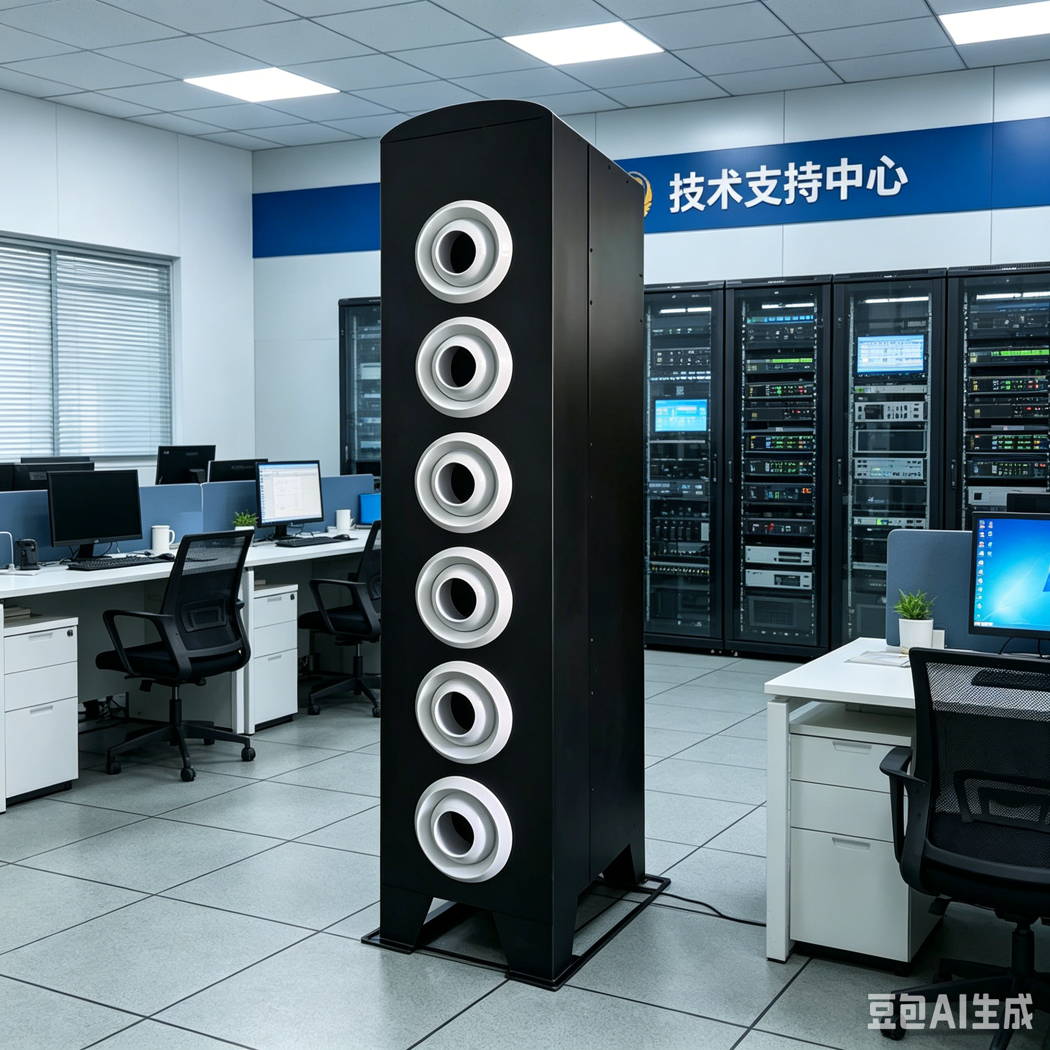 ZP-A6A Black Split Spot Air Conditioner