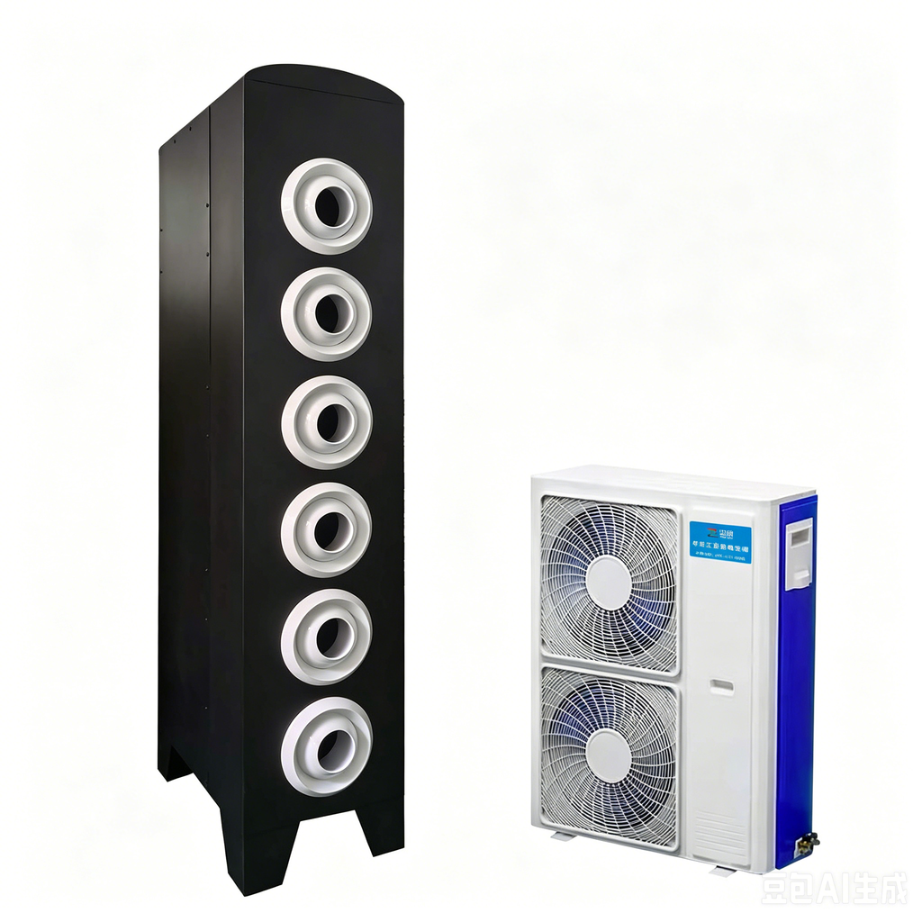 ZP-A6A Black Split Spot Air Conditioner