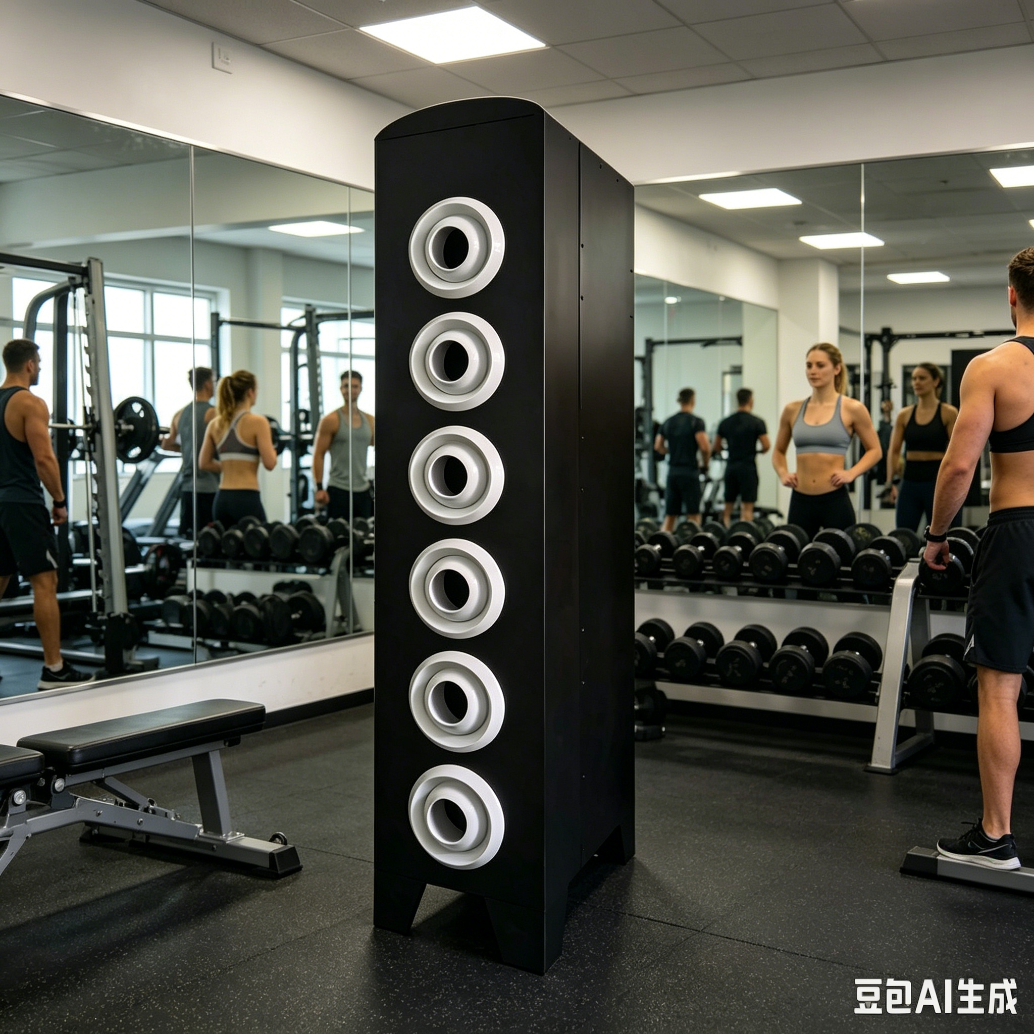 ZP-A6A Black Split Spot Air Conditioner