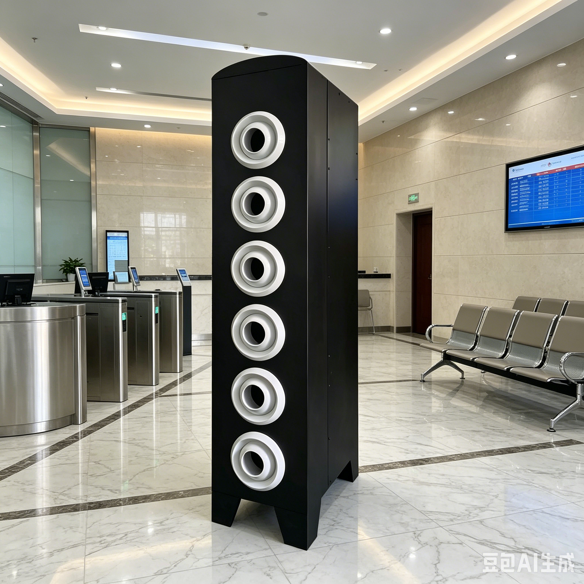 ZP-A6A Black Split Spot Air Conditioner