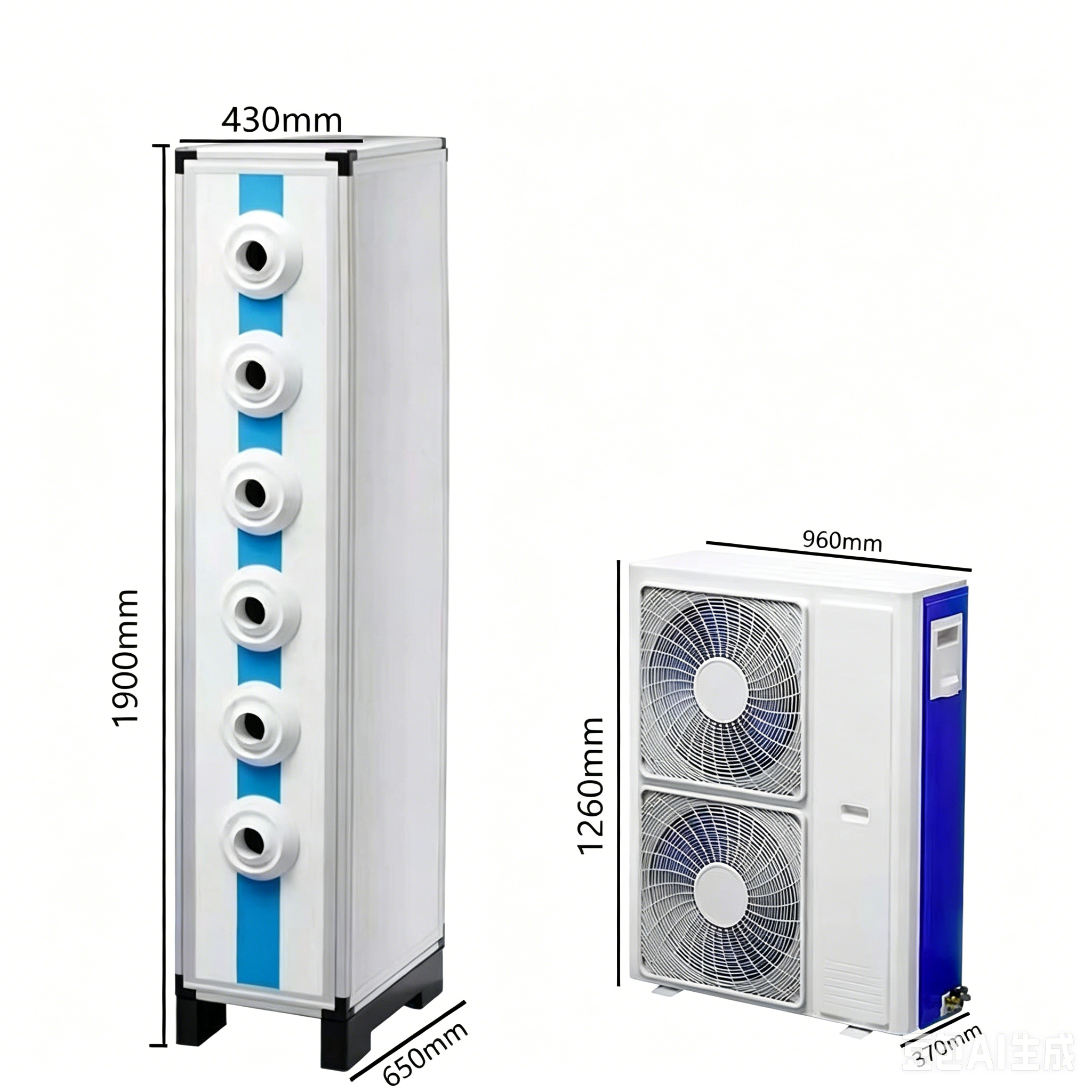 ZP-A6A White Split Spot Air Conditioner