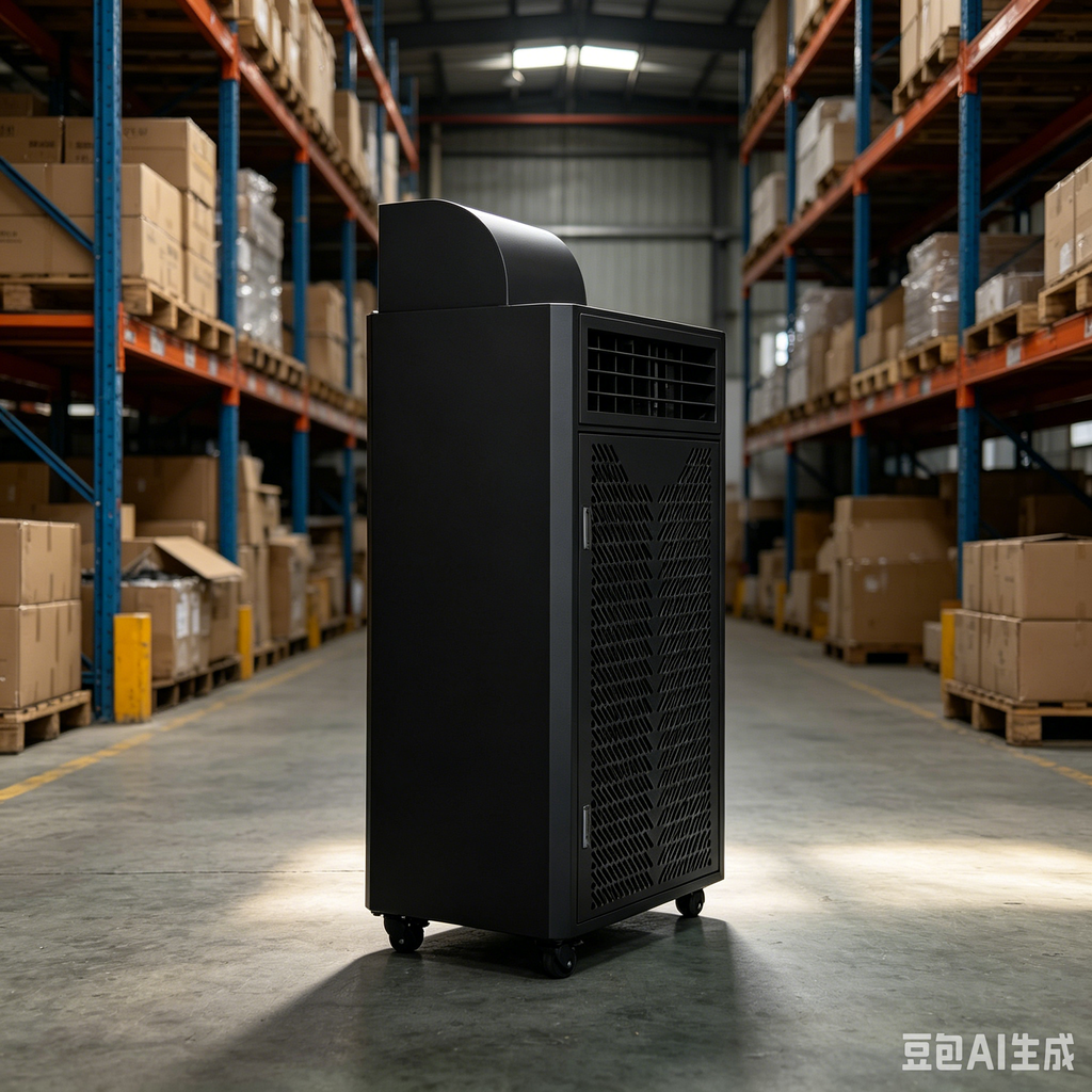 ZP-V8 Black Commercial Portable Air Cooler